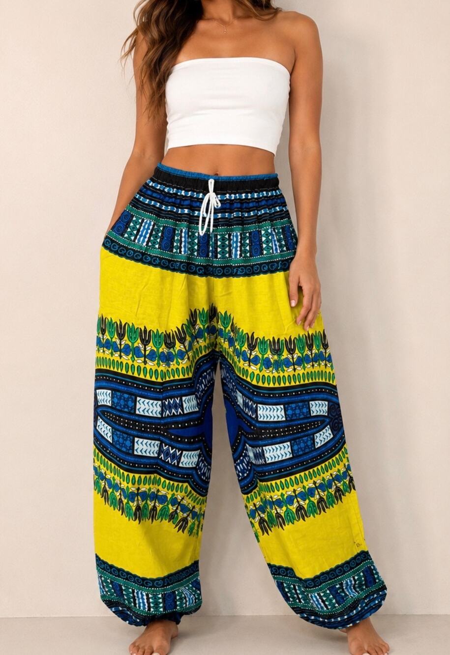 Boho 4 Harem Pants – One Size